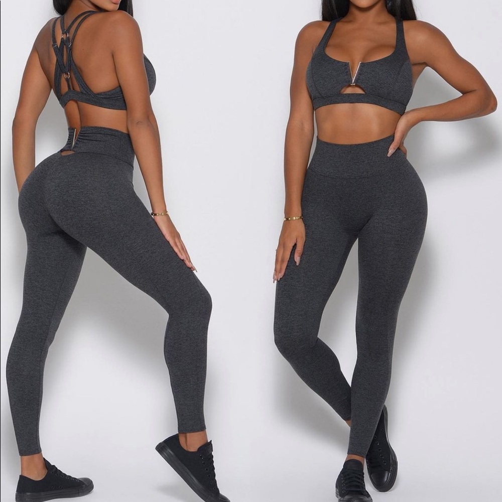 SOLD Bombshell Sportswear Leggings & Bra Set Large - Picture 1 of 11